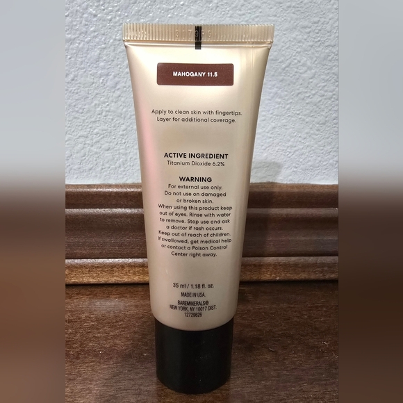 bareMinerals Complexion Rescue Tinted Moisturizer SPF30 Mahogany 11.5 NWOB - Picture 2 of 5